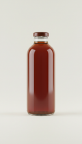 Cacao Brown Kombucha Glass Bottle